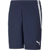 Puma teamLIGA Shorts Heren sportbroek - Peacoat-White