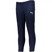 Puma Sportbroek 'TeamRise' donkerblauw / wit