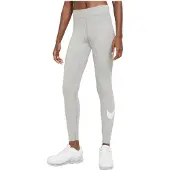 Nike Leggings 'Essential' grijs gemêleerd / wit