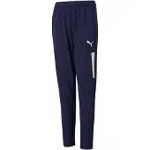 Puma Sportbroek 'TeamLIGA Pro' donkerblauw / wit