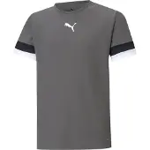 Puma Functioneel shirt 'TeamRise' donkergrijs / zwart / wit