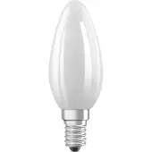 Ledvance Classic Superior LEDbulb E14 Kaars Filament Mat 4.2W 470lm - 927 Zeer Warm Wit | Beste Kleurweergave - Dimbaar - Vervangt 40W