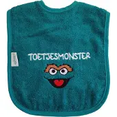 Funnies Lake green slab met "Toetjesmonster" - kraamcadeautje, monstertje, monster, toetjes, groen
