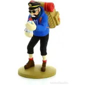 Tintin Haddock med tom flaske - Resin Statue -