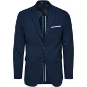 Selected Colbert 'SLHOasis' navy / wit