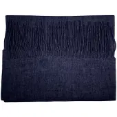 Stone Valley Fijn Gebreide Australische Wol Sjaal - Navy Blauw
