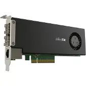 Mikrotik Cloud Core Router 2004-1G-2XS-PCIe, Network Interface Card, 2x 25G SFP, RouterOS L6