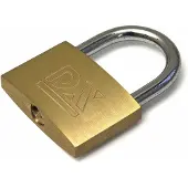 Overig QlinQ Hangslot Messing 40 mm
