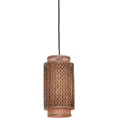 Good&Mojo Hanglamp Bhutan, dimbaar, hout licht, Woon-/ Eetkamer, Bamboe, Hanglamp
