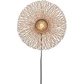Good&Mojo &Mojo Wandlamp cango bamboe Ø40cm