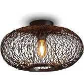 Good &Mojo Plafonniere cango bamboe Ø40cm