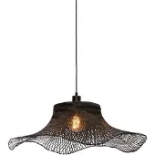 Good &Mojo Hanglamp ibiza bamboe zwart 65x65x20cm