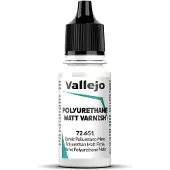 Vallejo Hobbyverf - 72651 Polyurethane Matt Varnish - Verf flesje - 18 ml