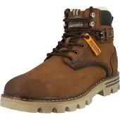 Dockers Veterboots bruin / oranje / zwart / offwhite