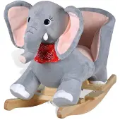 vidaXL Éléphant à bascule pour bébés80072