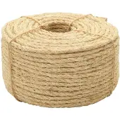 vidaXL Touw 8 mm 250 m 100% sisal