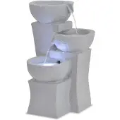 vidaXL Binnenfontein met LED-verlichting polyresin