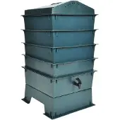 vidaXL - Wormenbak 4-laags - 42x42x60 - cm