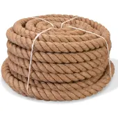 vidaXL Touw 12 mm 250 m 100% jute