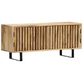 vidaXL TV-kast, 90x30x40 cm, massief mangohout