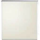 vidaXL Rolgordijn verduisterend 84,4x230 cm gebroken wit