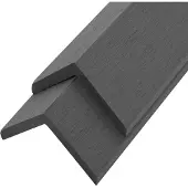 vidaXL Terras hoekplinten 5 st 170 cm HKC grijs