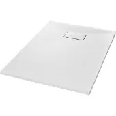 vidaXL Douchebak 100x70 cm SMC wit