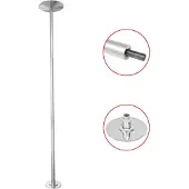 vidaXL Hoogwaardige dansstang voor pole dance, 45 mm diameter, verstelbare hoogte 224 - 275 cm