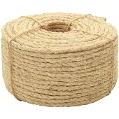 vidaXL Touw 10 mm 250 m 100% sisal