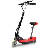 vidaXL Trottinette électrique avec Siège 120 W Rouge