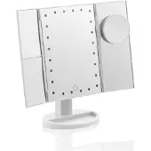 InnovaGoods 4-in-1 Cosmetische Spiegel, LED - 18 x 29 x 12 cm