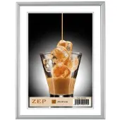 Zep AL1S5 Wissellijst Papierformaat: 10 x 15 cm Zilver