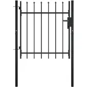 vidaXL Deurhek BOXTEL met speerpunt bovenaan 100x75 cm