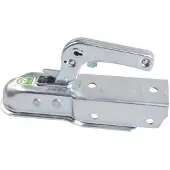 Proplus Kogelkoppeling Vierkant 60 mm – Voor Ongeremde Aanhanger tot 750 kg – Originele SPP Koppeling – Zilver