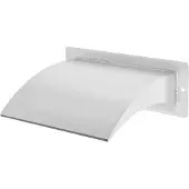 vidaXL Zwembadfontijn 30x9x26 cm roestvrij staal zilverkleurig