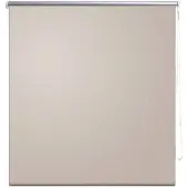 vidaXL Rolgordijn verduisterend blackout 140 x 230 cm beige online kopen