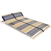 vidaXL Lattenbodem met 42 latten 7 zones 120x200 cm246471