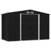 vidaXL Tuinberging 257x205x178 cm staal antraciet