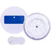 vidaXL Onderwater LED-zwembadlamp met afstandsbediening, wit
