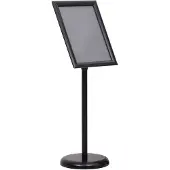 vidaXL Posterstandaard A3 aluminiumlegering zwart