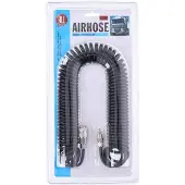 All Ride Luchtslang - 6 mm - 10 meter - 10 kg/cm² - spiraalslang - met snelkoppelingen