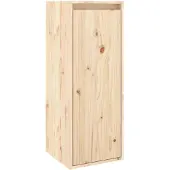 vidaXL Wandkast 30x30x80 cm massief grenenhout