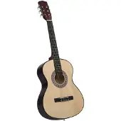 vidaXL Gitaar klassiek beginner 4/4 39" lindenhout