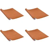 vidaXL Meubelfolies zelfklevend 2 st 500x90 cm PVC lichteikenkleurig