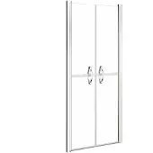 vidaXL Douchedeur 81x190 cm ESG transparant