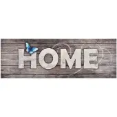 vidaXL Keukenmat wasbaar Home 45x150 cm