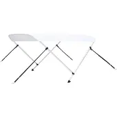 vidaXL Biminitop 2-boogs 180x150x110 cm wit