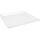 vidaXL Douchebak met noppen 80x80x4 cm ABS wit