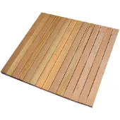 Intergard Vlondertegels 100x100cm hardhout (glad)