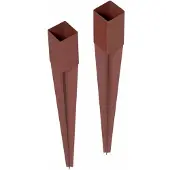 Intergard Paalhouder puntpaalhouders 91/900mm gecoat